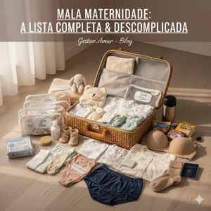 O que levar para a maternidade? A lista descomplicada (para mãe, bebê e acompanhante) mala maternidade